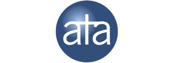 Logotipo de la Asociación Americana de Traductores (ATA)